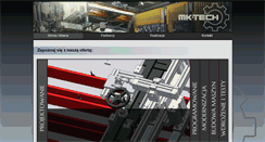 Desktop Screenshot of mk-tech.pl